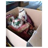 3 boxes and small tote of holiday S...