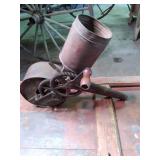 2 Vintage seeding machines...