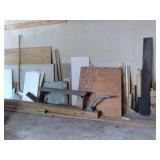 vintage bench and wall 2 full of 5/...