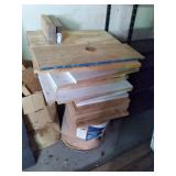 vintage bench and wall 2 full of 5/...