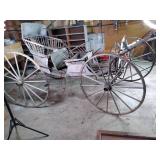 Antique Buggy/Carriage 59"W x 167"