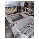 Antique Buggy/Carriage 59"W x 167"