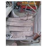 Antique Buggy/Carriage 59"W x 167"