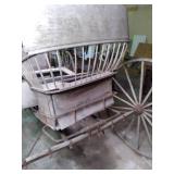 Antique Buggy/Carriage 59"W x 167"