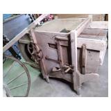 Antique Fan wheel 57"×28.5"×40"