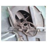 Antique Fan wheel 57"×28.5"×40"