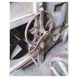 Antique Fan wheel 57"×28.5"×40"