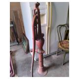 Antique Husky Pump 71.5"Tx15"W