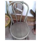 4 Vintage wood chairs...
