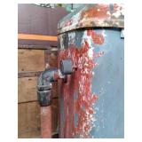 Antique Conoco Gas Pump *Hose rippe...