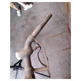 Antique Conoco Gas Pump *Hose rippe...