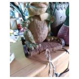 Large lot of home decor [Golf phone...