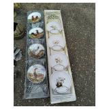Dover House Plate Stand with Rooste...