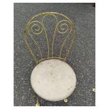 vintage outdoor metal with glass to...