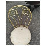 vintage outdoor metal with glass to...