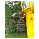 Wayne Antique Shell Gas Pump 26"W *Buyer Resposible For Removal*