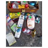 Tackle box full of tackle, (2) ice ...