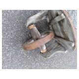 vintage wheelbarrow 62"×25"×21"...
