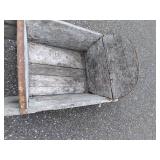 vintage wheelbarrow 62"×25"×21"...
