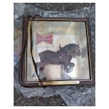 Budweiser light plaque *Untested* &...
