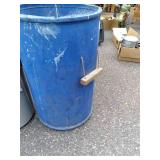 (4) Garbage Cans, three have lids...
