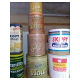 Large Lot of Vintage Tins, some are...