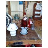Home Decor Lot and Vintage Barq