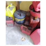 Large Lot of Gas cans...