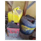 Large Lot of Gas cans...