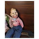 3 Howdy Doody Dolls and another sim...