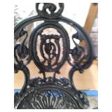 2 Cast Iron Patio Chairs...