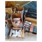 Misc. & Audio Video Lot (Cassettes, VHS, Tea Pots, Dishware, Home Decor, & More!)
