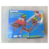 Wooden Lincoln Log Building Set...