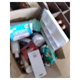 shoe shelf with shoes (mostly 8&9),...