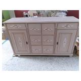 Vintage 8 drawer Dresser With Key 6...