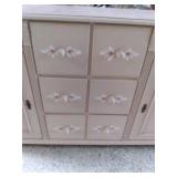 Vintage 8 drawer Dresser With Key 6...