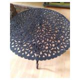 Cast Iron Patio Table 40"...