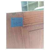 Vintage Wardrobe *one panel missing...