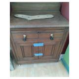 Vintage 5 shelf cabinet 50.25"×13"...