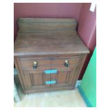 Vintage 5 shelf cabinet 50.25"×13"...