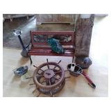 Vintage and Modern decor, Small ben...