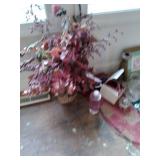 Many crystal vases, Wall art, many ...