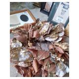 Many crystal vases, Wall art, many ...