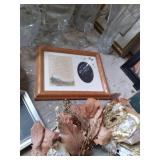 Many crystal vases, Wall art, many ...