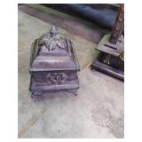 Chime clock *Needs repair*, and oth...