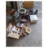 Lot of camping Pots and pans, and p...