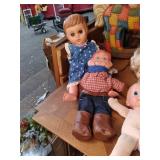 Large lot of Vintage dolls, curious...