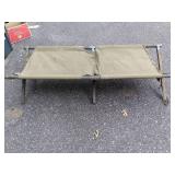 Military Cot *Has Hole, still servi...