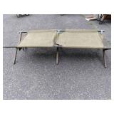 Military Cot *Has Hole, still servi...