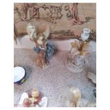 Goddess Pompet tapestry, Angel figu...